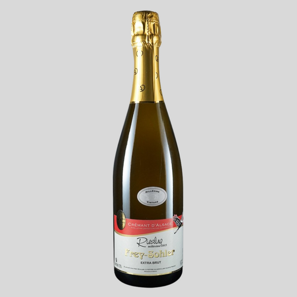 Crémant d'Alsace, Riesling Millésime 2016, Extra Brut, Frey Sohler 75cl bottle
