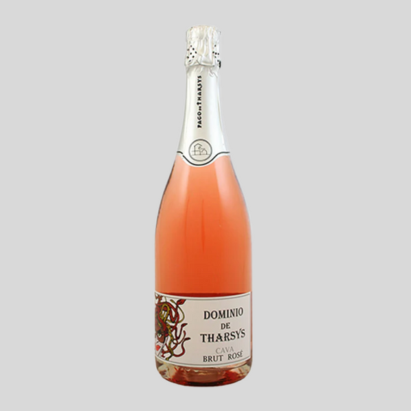 Pago de Tharsys Cava Rosé Brut very dry sparkling 75cl bottle