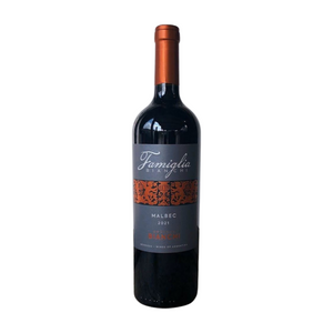 Famiglia Bianchi Malbec 2021 Mendoza Argentina