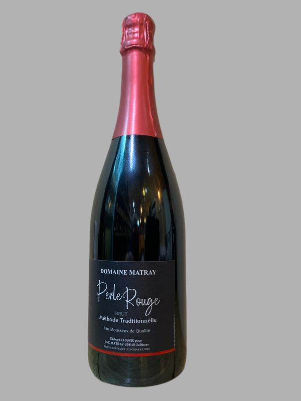 Domaine Matray, Perle Rouge, Vin Mousseux Brut