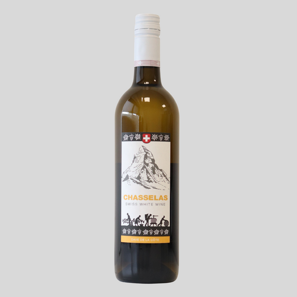 Cave de la Cote Chasselas Romand 2023 white Swiss very rare