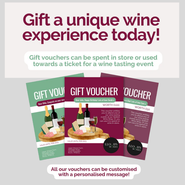 Inforgraphic lloyds wines gift vouchers 