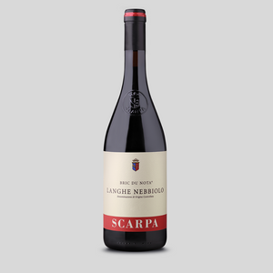 Langhe Nebbiolo wine from Scarpa Winery Italy