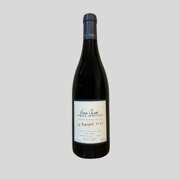 Yann Chave Le Rouvre 2020 Crozes Hermitage bottle
