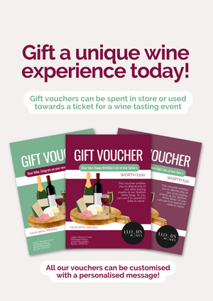 LLOYD'S WINES GIFT VOUCHERS